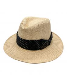 WACKO MARIA×東京HAT ROCKERS（ワコマリア×トウキョウハットルーキーズ）の古着「ストローハット」｜ベージュ