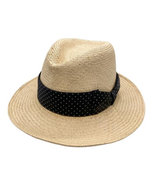 WACKO MARIA（ワコマリア）WACKO MARIA (ワコマリア) 東京HAT ROCKERS (トウキョウハットルーキーズ) ストローハット ベージュの古着・服飾アイテム