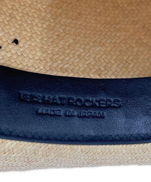 WACKO MARIA（ワコマリア）WACKO MARIA (ワコマリア) 東京HAT ROCKERS (トウキョウハットルーキーズ) ストローハット ベージュの古着・服飾アイテム