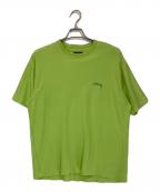 stussyステューシー）の古着「ロゴTシャツ」｜グリーン