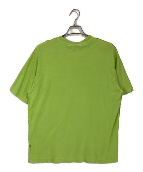 stussy（ステューシー）stussy (ステューシー) ロゴTシャツ グリーン サイズ:Ｍの古着・服飾アイテム