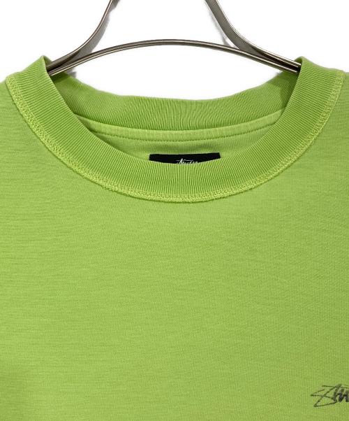 stussy（ステューシー）stussy (ステューシー) ロゴTシャツ グリーン サイズ:Ｍの古着・服飾アイテム