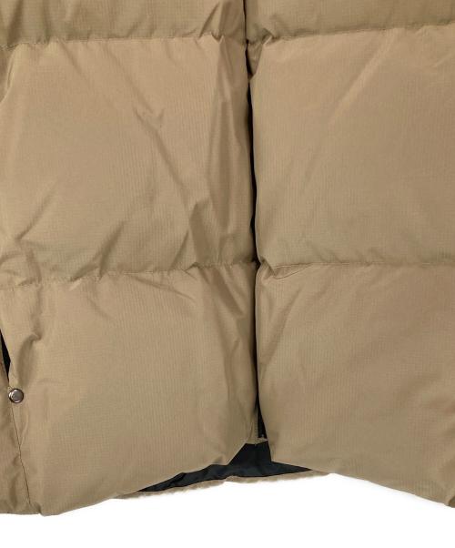 POLO RALPH LAUREN（ポロ・ラルフローレン）POLO RALPH LAUREN (ポロ・ラルフローレン) リップストップフーデッドダウンジャケット ベージュ サイズ:Lの古着・服飾アイテム