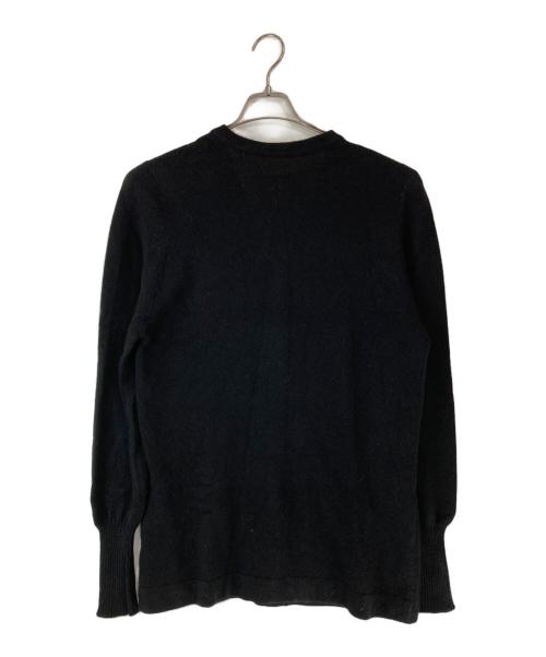 CHANEL（シャネル）CHANEL (シャネル) クローバーボタンカシミヤロングカーディガン ブラック サイズ:1の古着・服飾アイテム