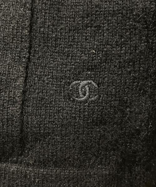 CHANEL（シャネル）CHANEL (シャネル) クローバーボタンカシミヤロングカーディガン ブラック サイズ:1の古着・服飾アイテム