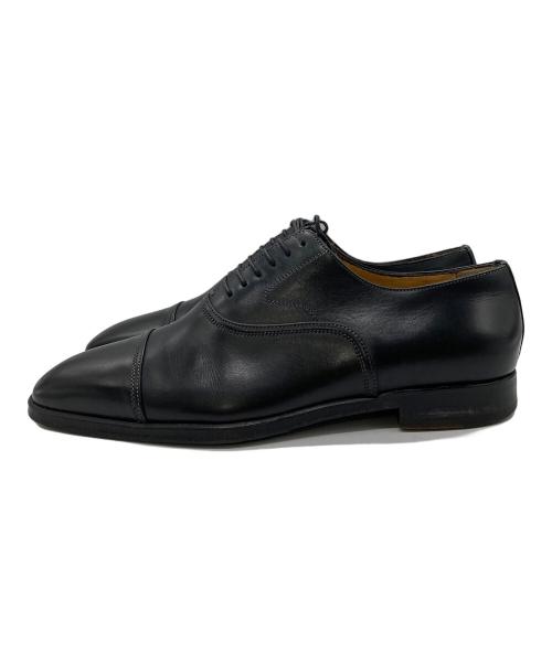 Santoni（サントーニ）Santoni (サントーニ) ストレートチップシューズ ブラック サイズ:5 1/2の古着・服飾アイテム