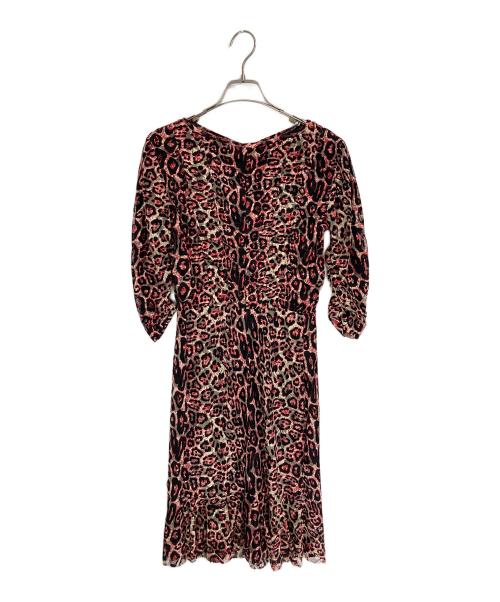 VIVIENNE TAM（ヴィヴィアンタム）VIVIENNE TAM (ヴィヴィアンタム) 総柄ワンピース レッド サイズ:SIZE 38 未使用品の古着・服飾アイテム