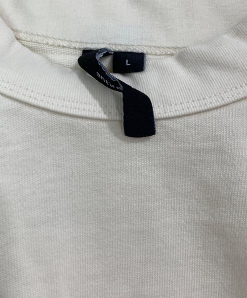 entire studios（エンタイアスタジオ）ENTIRE STUDIOS (エンタイアスタジオ) HEAVY DART TEE RICE ベージュ サイズ:Lの古着・服飾アイテム