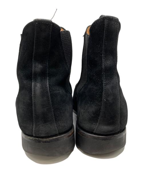 SANDERS（サンダース）SANDERS (サンダース) Wild Life Tailor (ワイルドライフテイラー) スウェードサイドゴアブーツ ブラック サイズ:71/2の古着・服飾アイテム