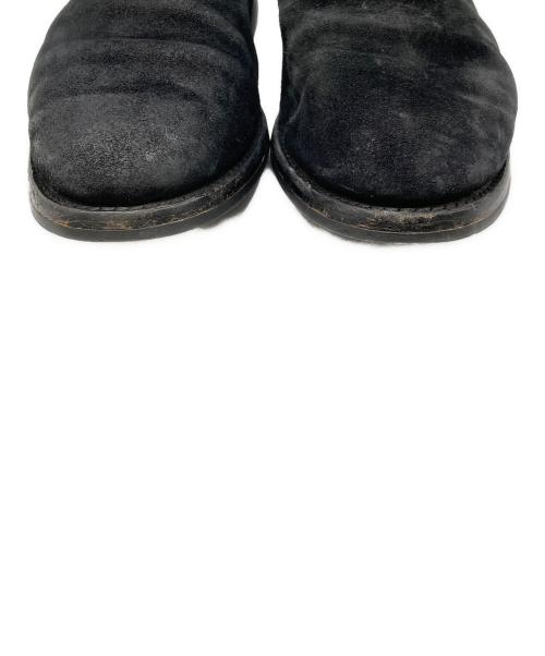 SANDERS（サンダース）SANDERS (サンダース) Wild Life Tailor (ワイルドライフテイラー) スウェードサイドゴアブーツ ブラック サイズ:71/2の古着・服飾アイテム