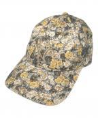 New Era×THE STAND fool so good(s)ニューエラ×）の古着「別注 SIDOGRAS FLOWER NYY 920」｜ブラウン