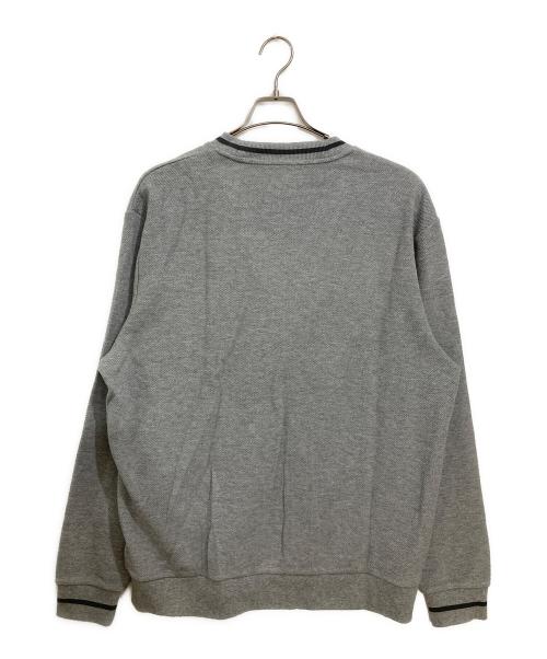 FRED PERRY（フレッドペリー）FRED PERRY (フレッドペリー) ニットカーディガン グレー サイズ:Lの古着・服飾アイテム