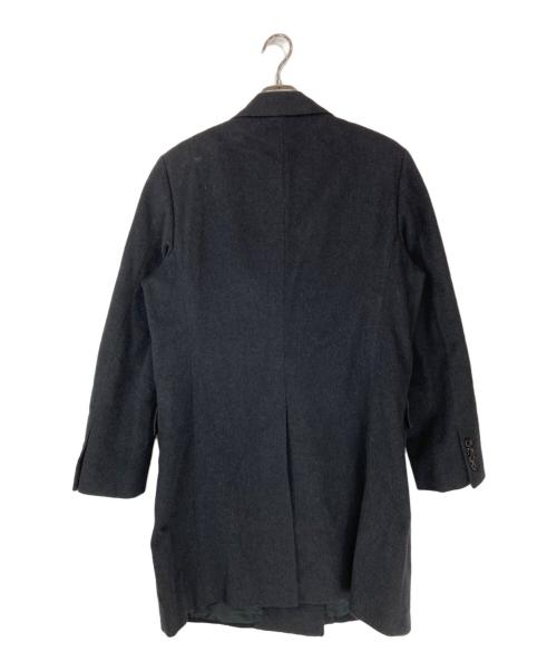 五大陸（ゴタイリク）五大陸 (ゴタイリク) ダブルチェスターコート グレー サイズ:Lの古着・服飾アイテム