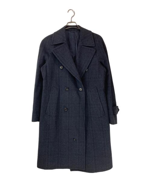 五大陸（ゴタイリク）五大陸 (ゴタイリク) ダブルチェスターコート ネイビー サイズ:Ⅿの古着・服飾アイテム