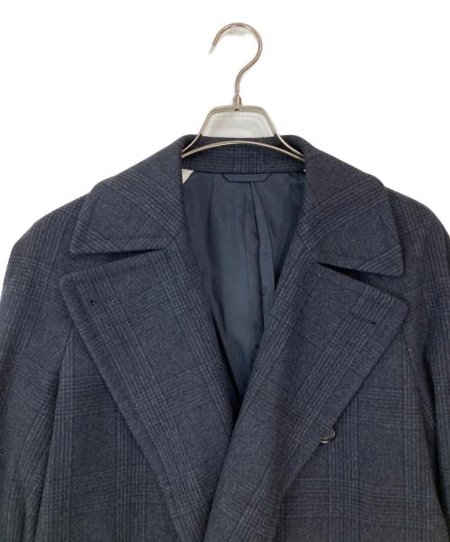 五大陸（ゴタイリク）五大陸 (ゴタイリク) ダブルチェスターコート ネイビー サイズ:Ⅿの古着・服飾アイテム