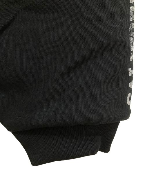 WILLY CHAVARRIA（ウィリーチャバリア）WILLY CHAVARRIA (ウィリーチャバリア) QUILTED LINED RAVE CULTURE ZIP ブラック サイズ:Ⅿの古着・服飾アイテム