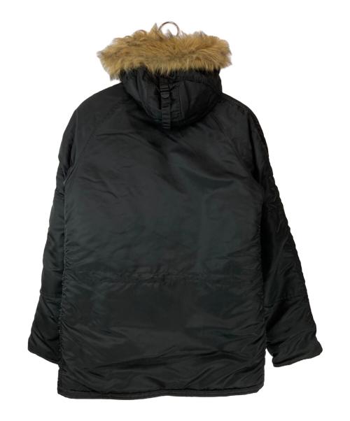 ALPHA（アルファ）ALPHA (アルファ) N-3Bタイプコート ブラック サイズ:Mの古着・服飾アイテム