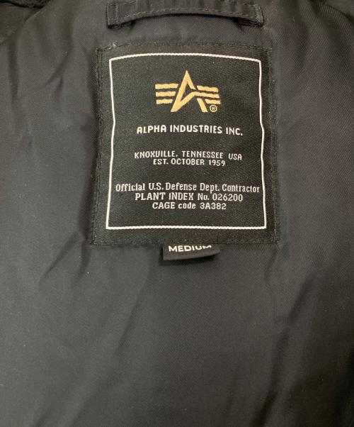 ALPHA（アルファ）ALPHA (アルファ) N-3Bタイプコート ブラック サイズ:Mの古着・服飾アイテム