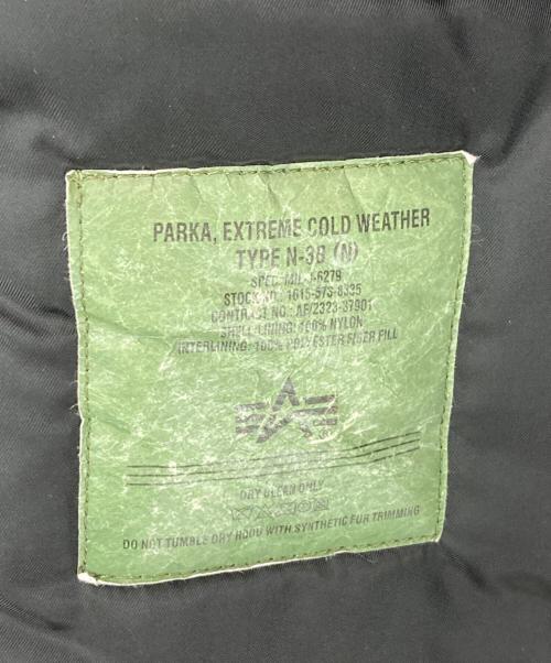 ALPHA（アルファ）ALPHA (アルファ) N-3Bタイプコート ブラック サイズ:Mの古着・服飾アイテム