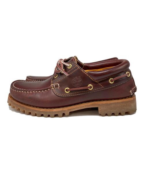 Timberland（ティンバーランド）Timberland (ティンバーランド) 3アイクラシックラグ ブラウン サイズ:24.5cmの古着・服飾アイテム