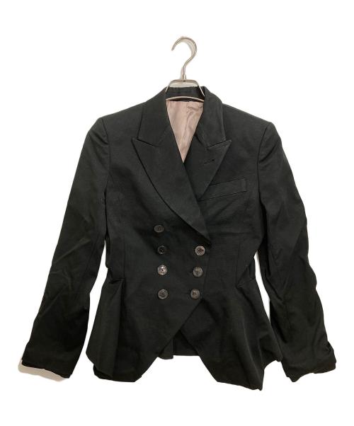 Jean Paul GAULTIER CLASSIQUE（ジャンポールゴルチエクラシック）Jean Paul GAULTIER CLASSIQUE (ジャンポールゴルチエクラシック) ダブルブレストジャケット ブラック サイズ:40の古着・服飾アイテム