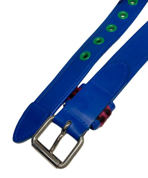 Vivienne Westwood（ヴィヴィアンウエストウッド）Vivienne Westwood (ヴィヴィアンウエストウッド) ピンクチーターオーブベルト ブルーの古着・服飾アイテム