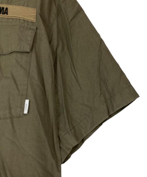 WTAPS（ダブルタップス）WTAPS (ダブルタップス) BUDS SSオープンカラーシャツ カーキ サイズ:３の古着・服飾アイテム