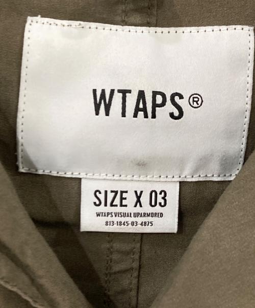 WTAPS（ダブルタップス）WTAPS (ダブルタップス) BUDS SSオープンカラーシャツ カーキ サイズ:３の古着・服飾アイテム