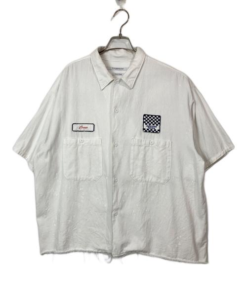 JOURNAL STANDARD（ジャーナルスタンダード）JOURNAL STANDARD (ジャーナルスタンダード) メカニックファットシャツ ホワイト サイズ:Lの古着・服飾アイテム