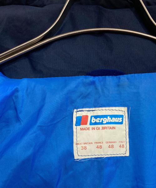 Berghaus（バーグハウス）Berghaus (バーグハウス) 80'sマウンテンパーカー ブルー サイズ:38の古着・服飾アイテム