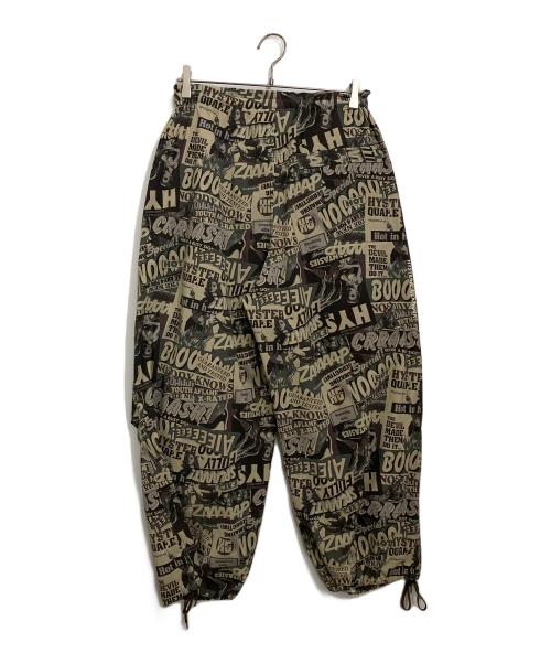Hysteric Glamour（ヒステリックグラマー）Hysteric Glamour (ヒステリックグラマー) CAMO柄 HYS LOGOスノーパンツ カーキ サイズ:FREEの古着・服飾アイテム