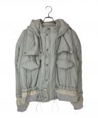 PLATEAU STUDIOプラテウスタジオ）の古着「中綿ジャケット」｜グレー