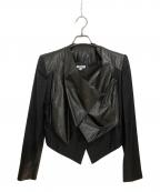 HELMUT LANGヘルムートラング）の古着「ドレープジャケット」｜ブラック