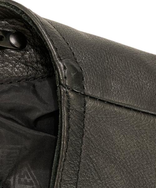 HARLEY-DAVIDSON（ハーレーダビッドソン）HARLEY-DAVIDSON (ハーレーダビッドソン) レザーベスト ブラック サイズ:40の古着・服飾アイテム