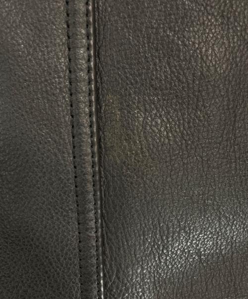 HARLEY-DAVIDSON（ハーレーダビッドソン）HARLEY-DAVIDSON (ハーレーダビッドソン) レザーベスト ブラック サイズ:40の古着・服飾アイテム