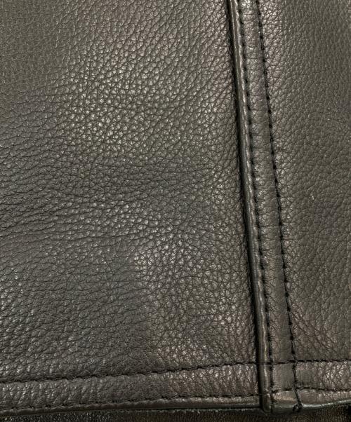 HARLEY-DAVIDSON（ハーレーダビッドソン）HARLEY-DAVIDSON (ハーレーダビッドソン) レザーベスト ブラック サイズ:40の古着・服飾アイテム