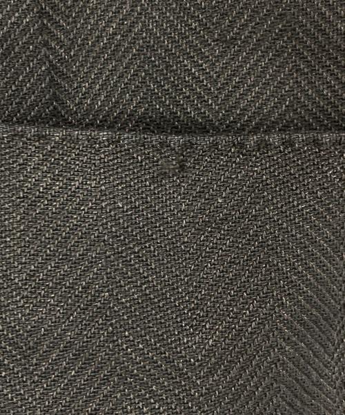 LARDINI（ラルディーニ）LARDINI (ラルディーニ) 段返りヘリンボーン3Bジャケット ブラック サイズ:44の古着・服飾アイテム