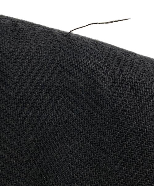 LARDINI（ラルディーニ）LARDINI (ラルディーニ) 段返りヘリンボーン3Bジャケット ブラック サイズ:44の古着・服飾アイテム