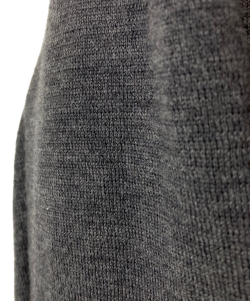 LARDINI（ラルディーニ）LARDINI (ラルディーニ) ウールミラノリブソリッド2Bニットジャケット グレー サイズ:XSの古着・服飾アイテム