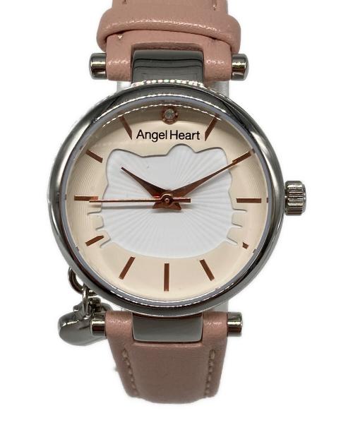 HELLO KITTY（ハローキティ）HELLO KITTY (ハローキティ) Angel Heart (エンジェルハート) リストウォッチ ピンクの古着・服飾アイテム