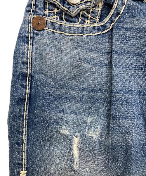 TRUE RELIGION（トゥルー レリジョン）TRUE RELIGION (トゥルー レリジョン) JOEY SUPER Tデニムパンツ ブルー サイズ:30の古着・服飾アイテム