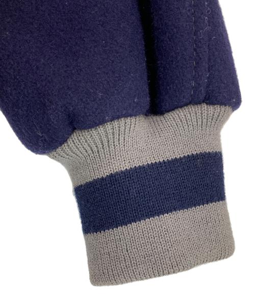 MITCHELL & NESS（ミッチェルアンドネス）MITCHELL & NESS (ミッチェルアンドネス) メルトンスタジャン ネイビー サイズ:48の古着・服飾アイテム