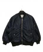 upper hightsアッパーハイツ）の古着「THE U-2ナイロンフライトジャケット」｜ブラック