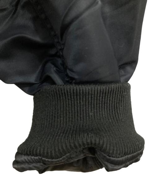 upper hights（アッパーハイツ）upper hights (アッパーハイツ) THE U-2ナイロンフライトジャケット ブラックの古着・服飾アイテム