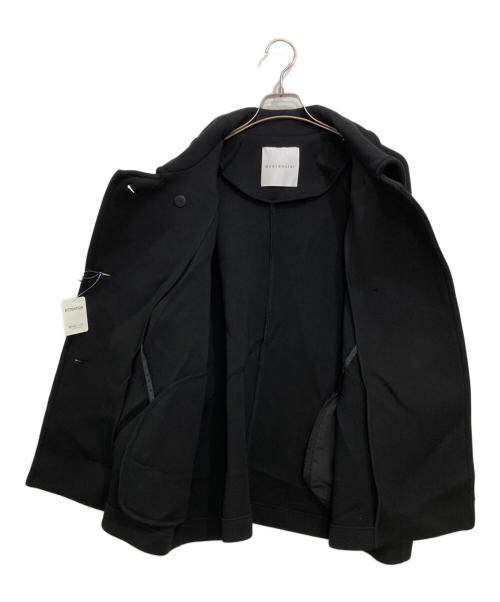 quaranciel（カランシエル）quaranciel (カランシエル) ダンボールステンカラージャケットコート ブラック サイズ:FREEの古着・服飾アイテム