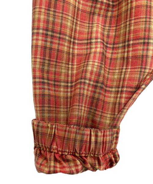 GAP（ギャップ）GAP (ギャップ) コットンチェックアノラックパーカー レッド サイズ:Ⅿの古着・服飾アイテム