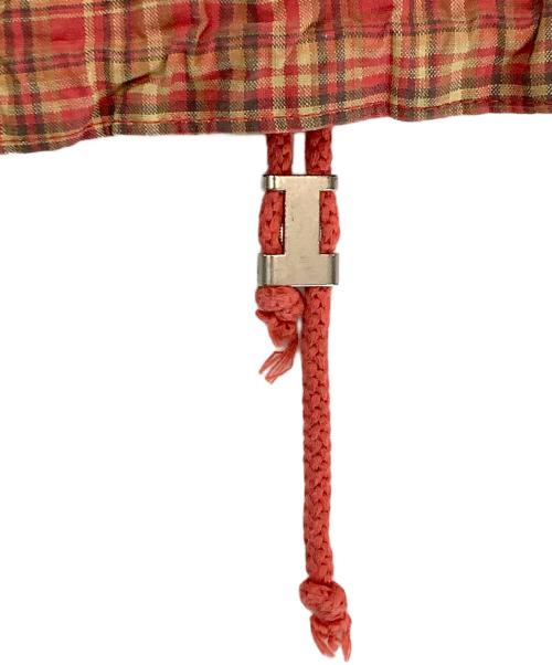 GAP（ギャップ）GAP (ギャップ) コットンチェックアノラックパーカー レッド サイズ:Ⅿの古着・服飾アイテム