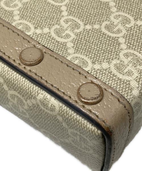 GUCCI（グッチ）GUCCI (グッチ) グッチ ホースビット 1955ミニバッグ ベージュの古着・服飾アイテム