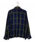Needles (ニードルズ) Classic Shirt - R/W Ombre Plaid Jq グリーン×ブルー サイズ:L：15000円