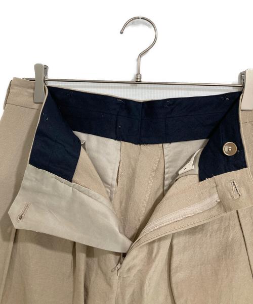 POLYPLOID（ポリプロイド）POLYPLOID (ポリプロイド) WIDE TAPERED PANTS C ベージュ サイズ:3の古着・服飾アイテム